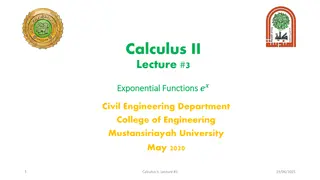 Understanding Exponential Functions in Calculus II