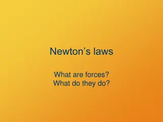 Understanding Newton's Laws of Motion and Forces
