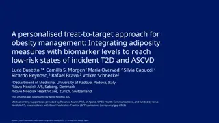 Personalised Approach for Obesity Management: Integrating Adiposity Measures with Biomarkers