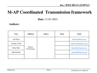 Unified Framework for Multi-AP Coordinated Transmission