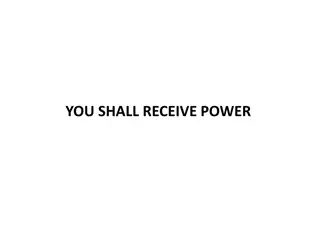 Receive Power Through the Holy Spirit in Acts