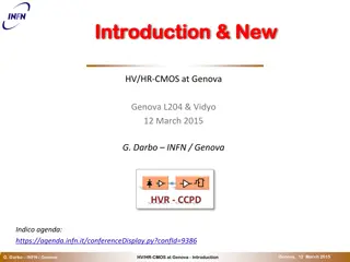 HV/HR-CMOS Introduction at Genova - March 12, 2015