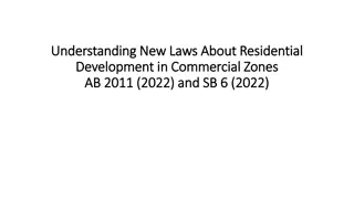 Understanding New Laws for Residential Development in Commercial Zones