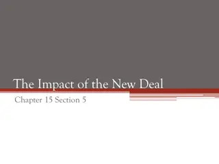Impact and Legacy of the New Deal Reforms