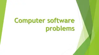 Preventing Computer Software Problems and Security Threats