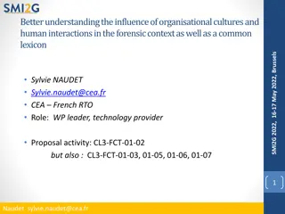 Understanding Organisational Cultures and Human Interactions in the Forensic Context