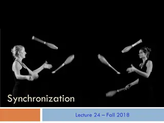 Understanding Synchronization in Concurrent Programs