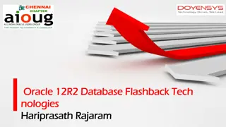 Flashback Technologies in Oracle Database: Features & Use Cases