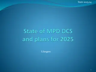 Central DCS Framework Operations and Subdetector Integration