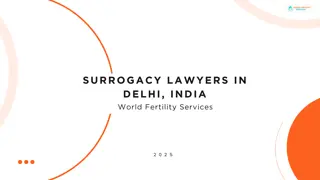 Surrogacy Lawyers in Delhi, India | World Fertility Services