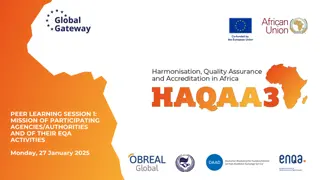 Mission of Ghana Tertiary Education Commission (GTEC) and EQA Activities Overview
