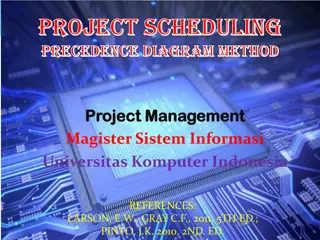 Understanding Precedence Diagram Method for Project Scheduling