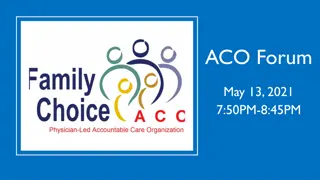 ACO Forum May 13, 2021: Insights on MSSP, Quality Measures, and Membership Trends