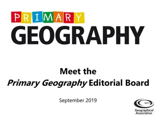 Meet the Primary Geography Editorial Board September 2019