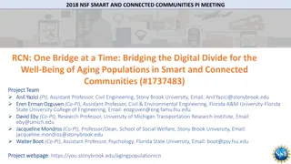 Bridging the Digital Divide for Aging Populations in Smart Communities