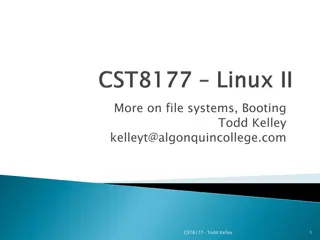 Understanding File Systems, Booting Process, and Quotas for Effective System Management