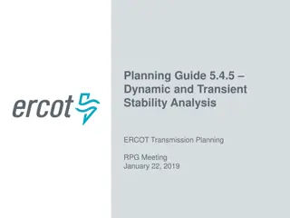 Dynamic and Transient Stability Analysis in ERCOT Transmission Planning