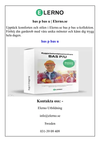 bas p bas u  Elerno.se