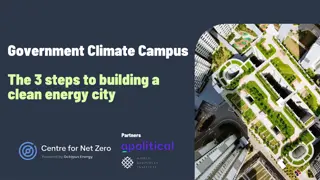 Sustainable Urban Development Strategies for Clean Energy Cities