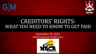 Understanding Creditors' Rights and Economic Conditions Post-COVID