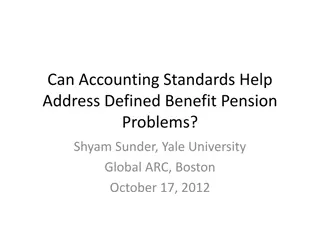 Addressing Defined Benefit Pension Challenges: Insights from Accounting Standards