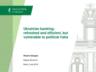 Ukrainian Banking: Vulnerable to Political Risks Amid Macroeconomic Recovery