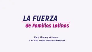 Early Literacy at Home: Empowering Families Through Reading