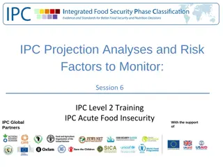 Forecasting Acute Food Insecurity: Analyzing Risk Factors and Projections