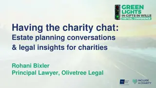 Charity Chat: Estate Planning Conversations and Legal Insights