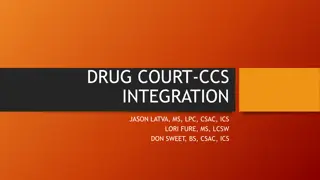 Integrating Community Care Services into Drug Court for Better Client Outcomes