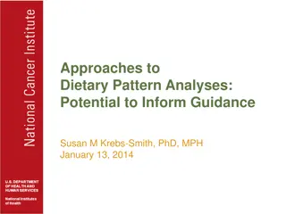 Understanding Dietary Patterns for Informed Nutrition Guidance
