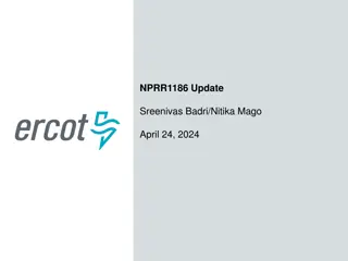 NPRR1186 Update and System Changes Overview