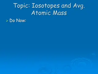 Understanding Isotopes and Average Atomic Mass in Chemistry Studies
