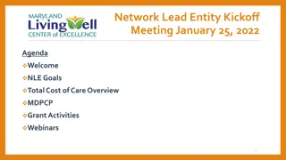 Maryland Total Cost of Care Model Overview