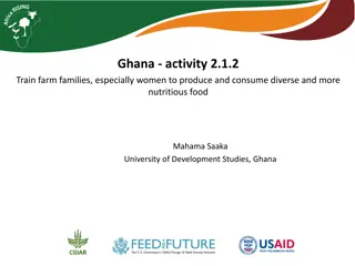 Empowering Ghanaian Farm Families through Nutritious Food Production