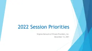 Priorities for Stability and Workforce in Private Providers - 2022 Session