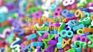 Understanding Quadrilaterals: Lines and Shapes Reasoning