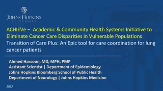 Enhancing Cancer Care Coordination for Vulnerable Populations