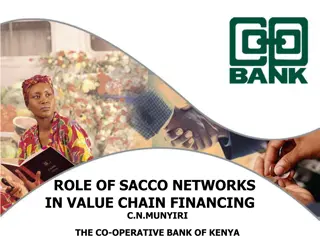 Role of Sacco Networks in Value Chain Financing in Kenya