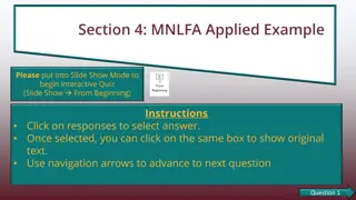 Understanding LASSO Regularized MNLFA Analysis