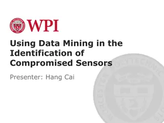 Identification of Compromised Sensors using Data Mining