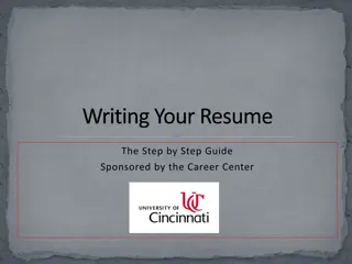 Unlocking Success: A Comprehensive Guide to Writing an Effective Resume