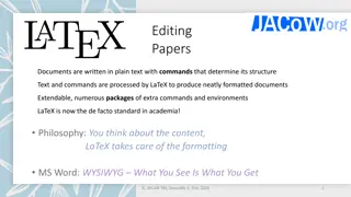 Master LaTeX for Neat & Structured Document Formatting