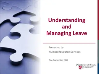 Understanding and Managing Employee Leave: A Supervisor's Guide