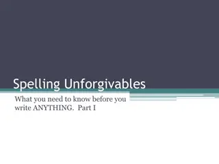 Essential Spelling Tips for Better Writing