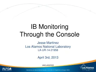 Advanced Monitoring Methods for InfiniBand Performance