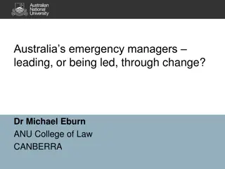 Understanding Restorative Inquiry in Emergency Management