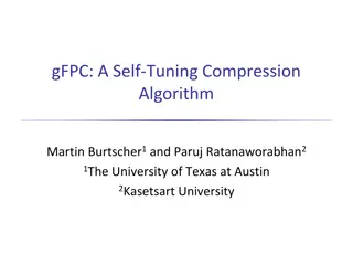 Self-Tuning Compression Algorithm - gFPC