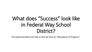 Success and Challenges in Federal Way School District