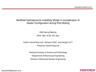 Modified Hydrodynamic Instability Model for Pool Boiling: KNS Spring Meeting 2022